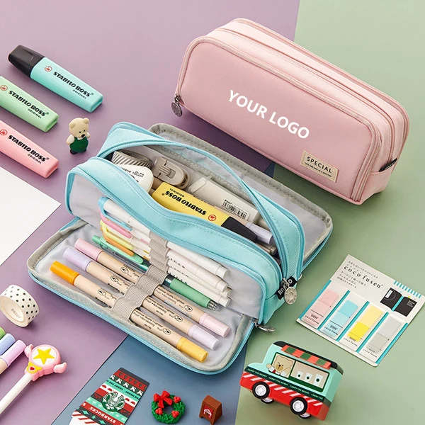 Double open window pencil case 1