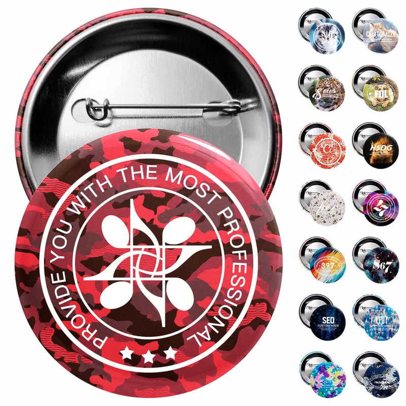 Tinplate Pin Badge