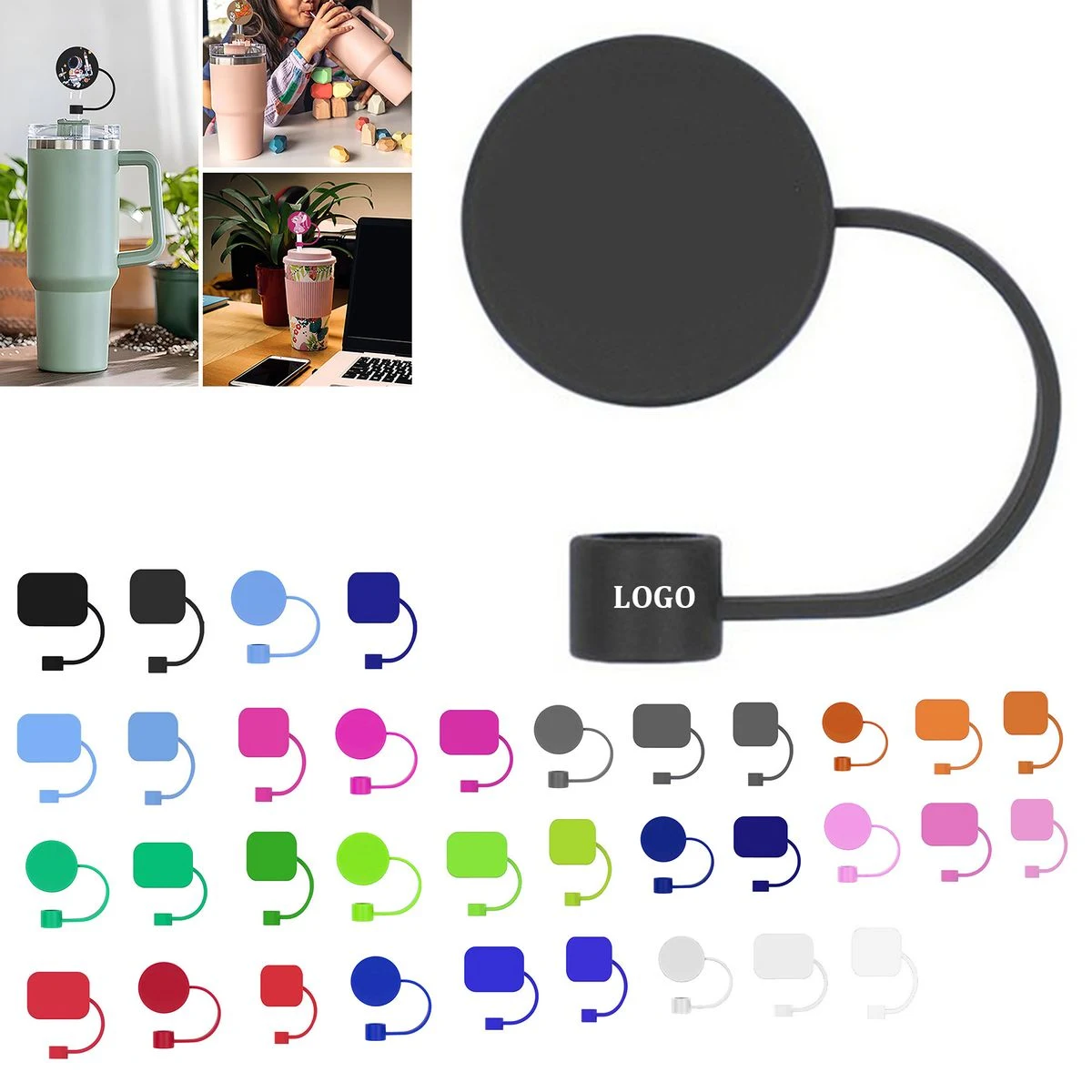 Silicone Straw Cover 1
