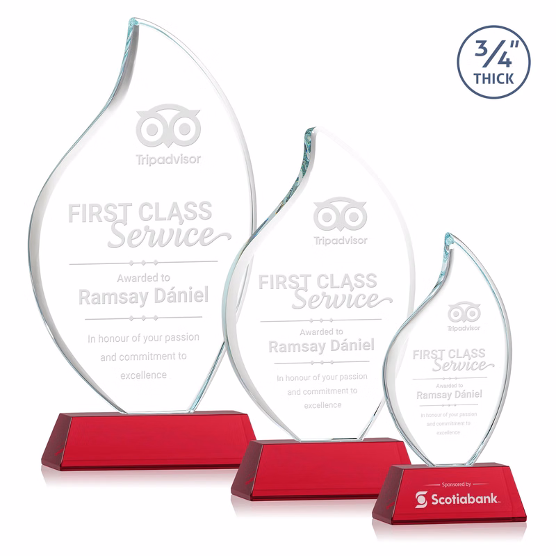 Odessy Flame Award on Newhaven - Red
