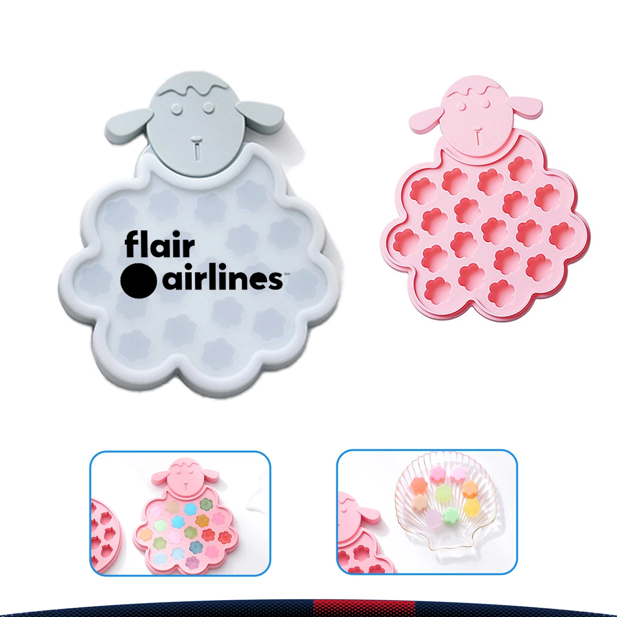 Sheep Ice Cube Trays 1