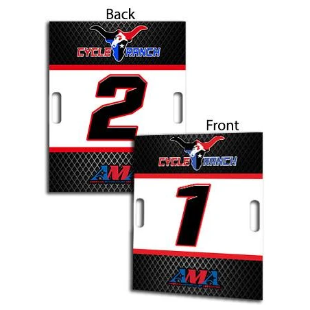 30 Second Sign: PVC Shape 720" sq in, .125" th 1