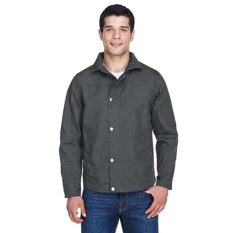 Harriton Men's Auxiliary Canvas Work Jacket 1