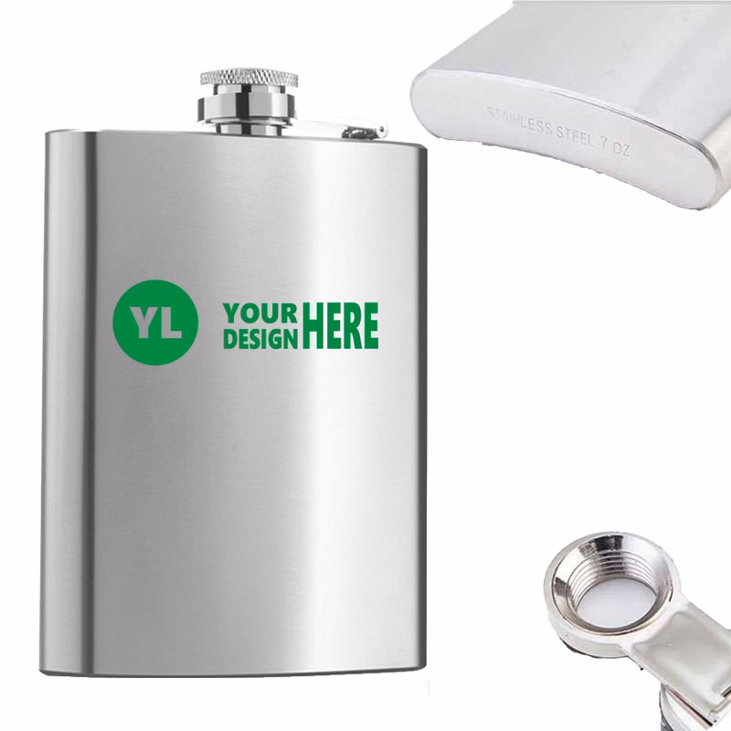 8oz Stainless Liquor Flask