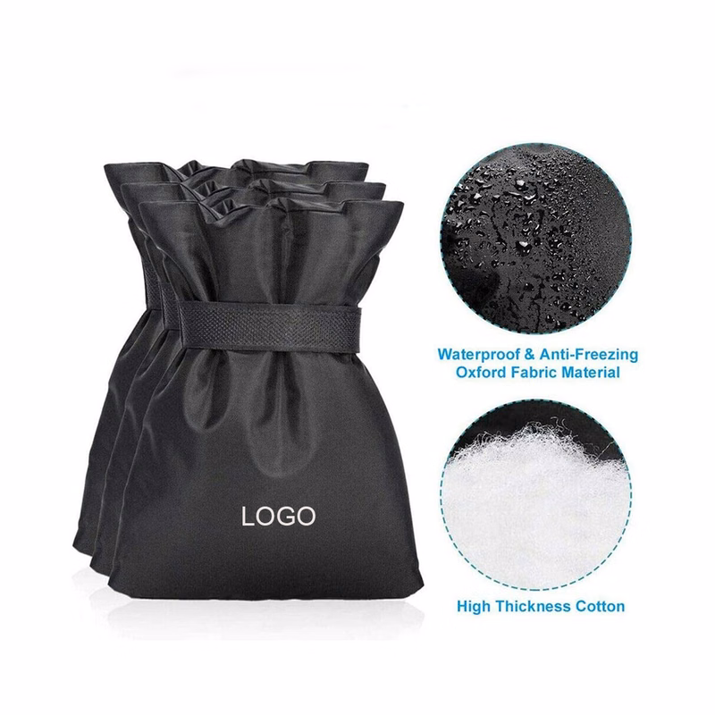 Outdoor faucet protective cover