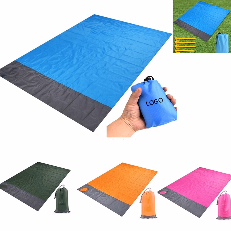 Foldable Pocket Ground Mat for Beach Picnic Camp