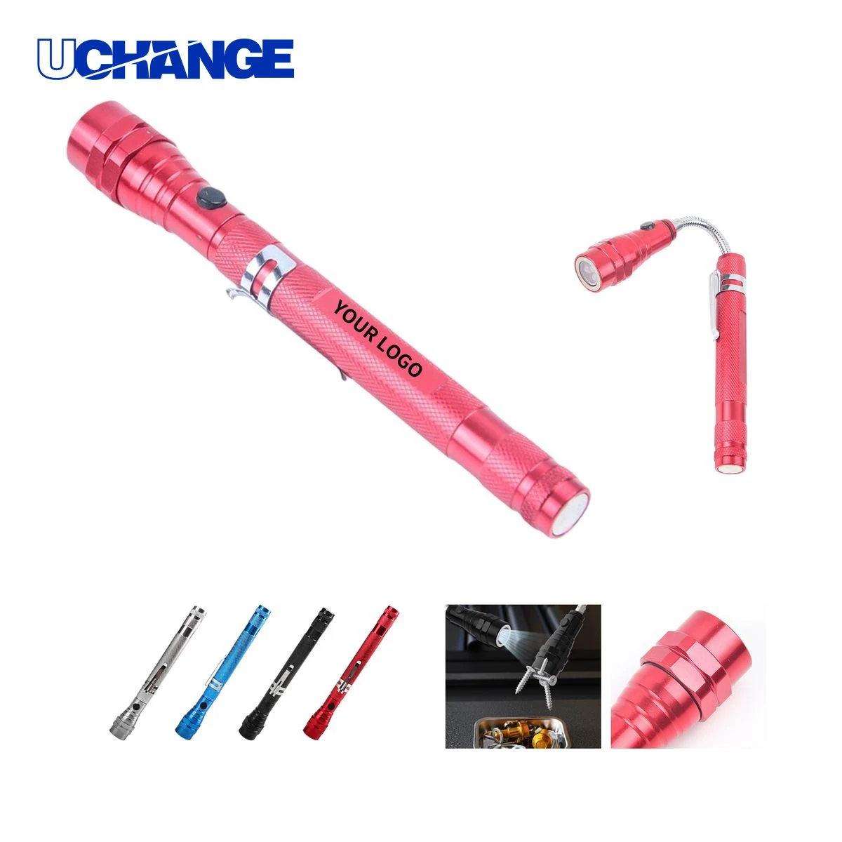 Telescopic Magnetic Work Light Tool 1