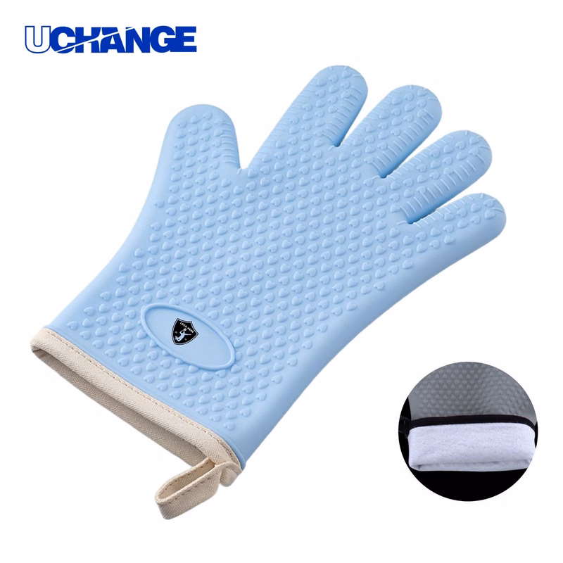 Durable Silicone Microwave Gloves Heat Protection