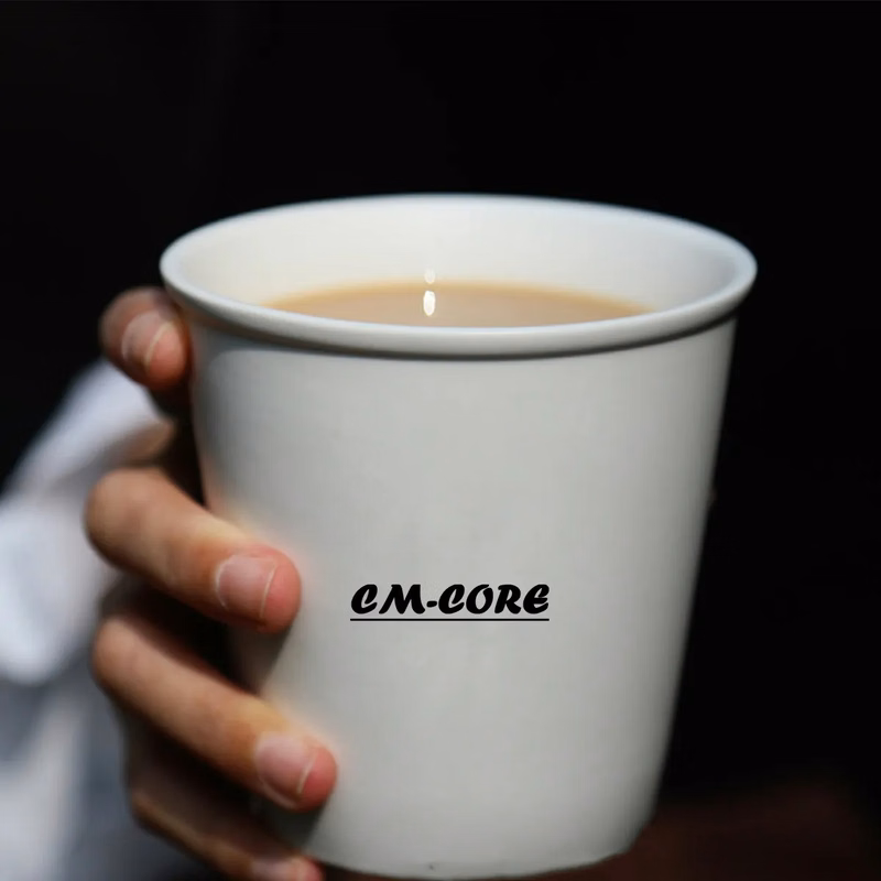 Paper Shape Ceramic Coffee Cup