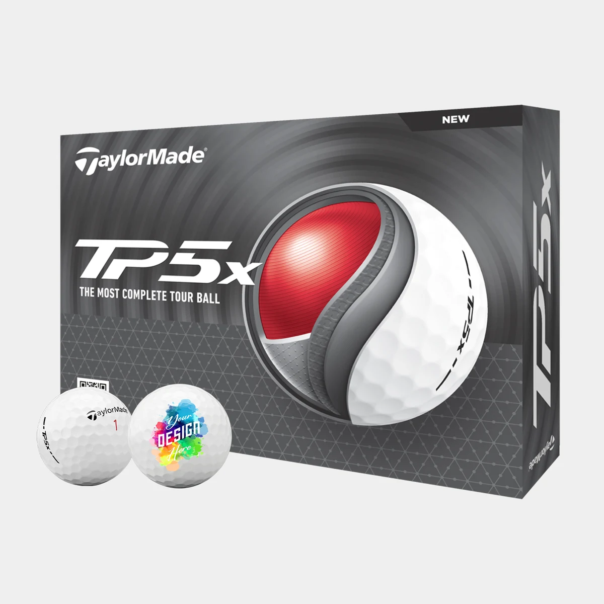 TaylorMade® Fastest Five Layer TP5x Golf Balls 1
