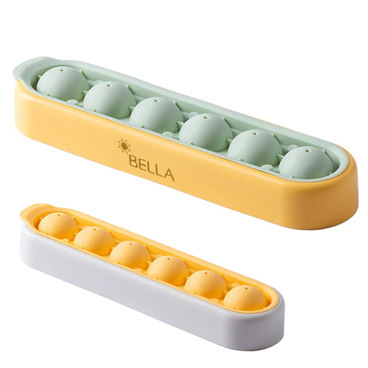 Food Grade 6-Cavity Ice Ball Mold 1