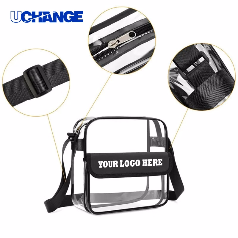 PVC Clear Messenger Bag