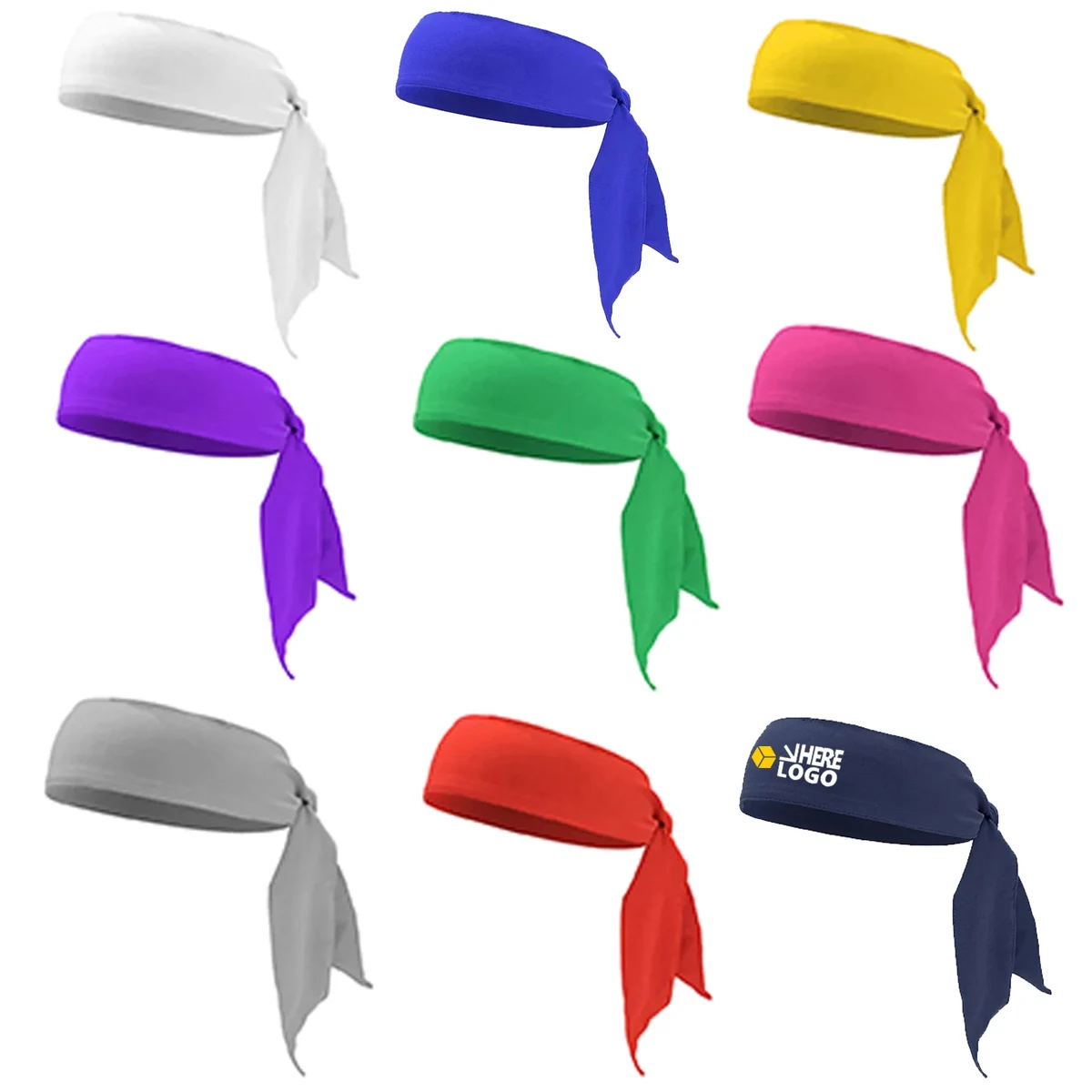 Sport Hair Band Athletic Workout Sweatband 1