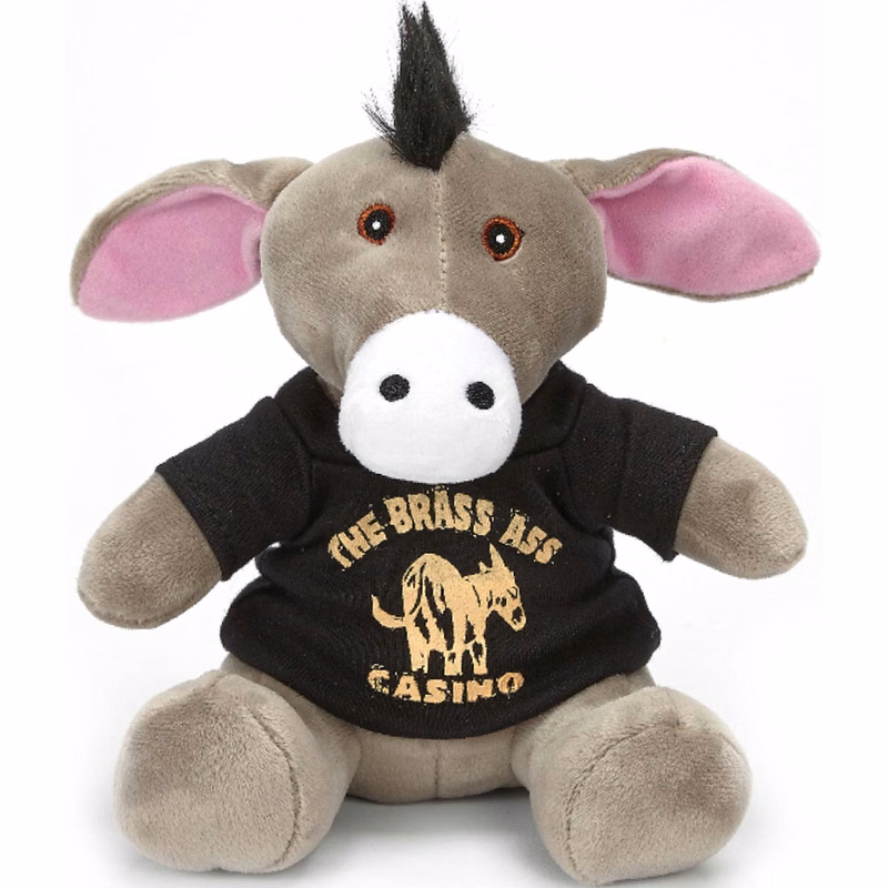 7" Extra Soft Line Animal- Donkey