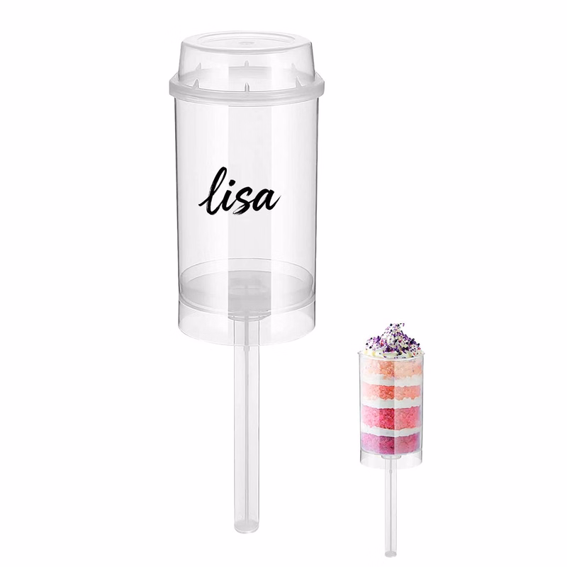 Push Pop Cake Container