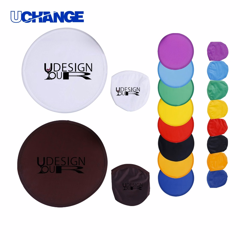 Folding Flying Disc with Storage Pouch