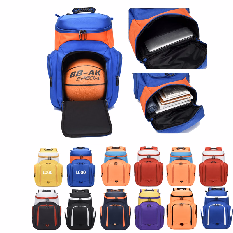 Large Capacity Sports Backpack With Logo