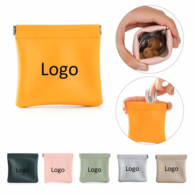 Squeeze Buckle Coin Purse Pouch