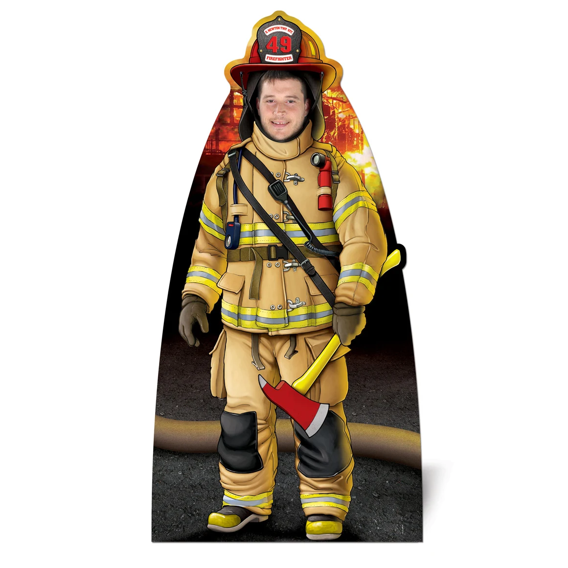 Custom Fire Fighter Prop 1