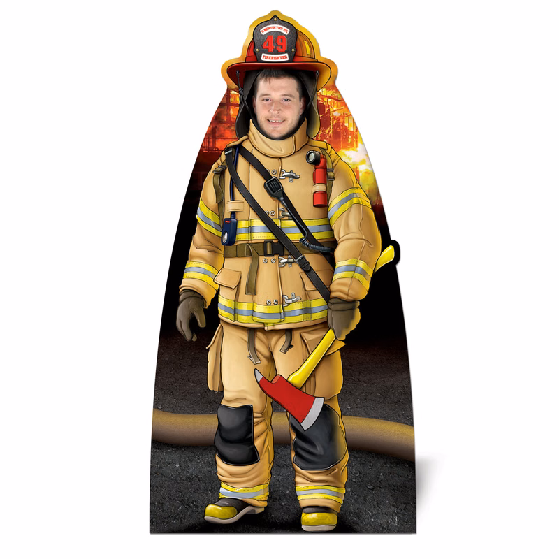 Custom Fire Fighter Prop