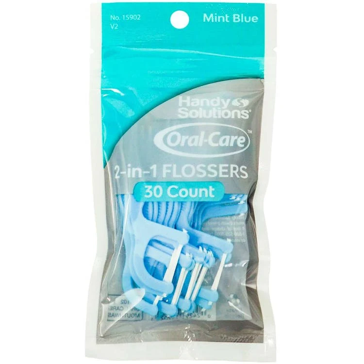 Handy Solutions Flossers - 30 Count 1