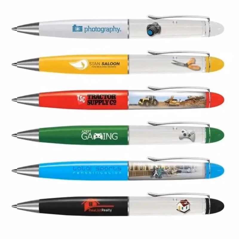 Custom Liquid Floating Ballpoint Pen