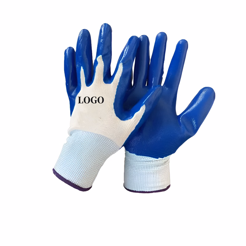 Nylon Nitrile Gloves