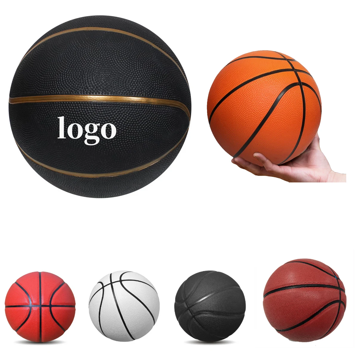 Custom Logo Regulation Size 7 Basketball 1