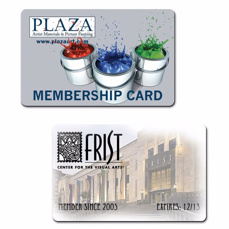 Full color wallet card 2 1/8" x 3 3/8"
