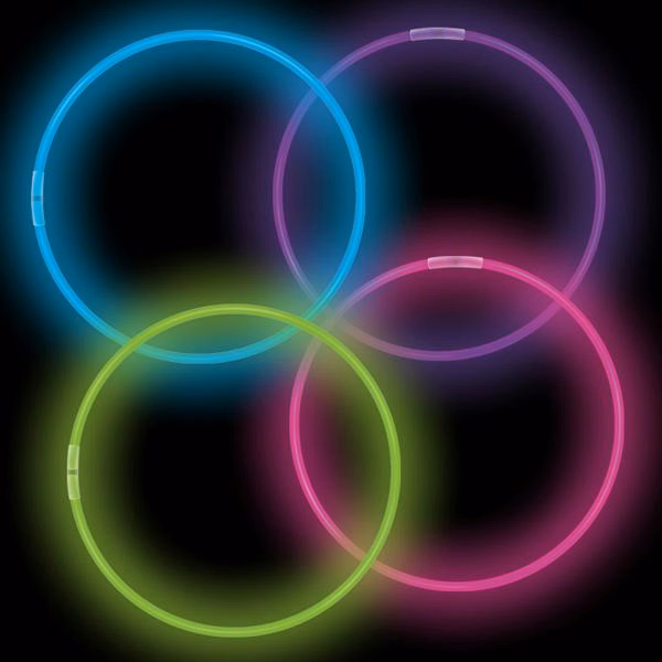 8" Glow Bracelets (50 Pack)