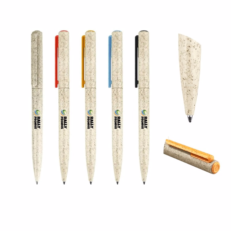 Eco Friendly Wheat Straw Recyclable Ballpoint Pen