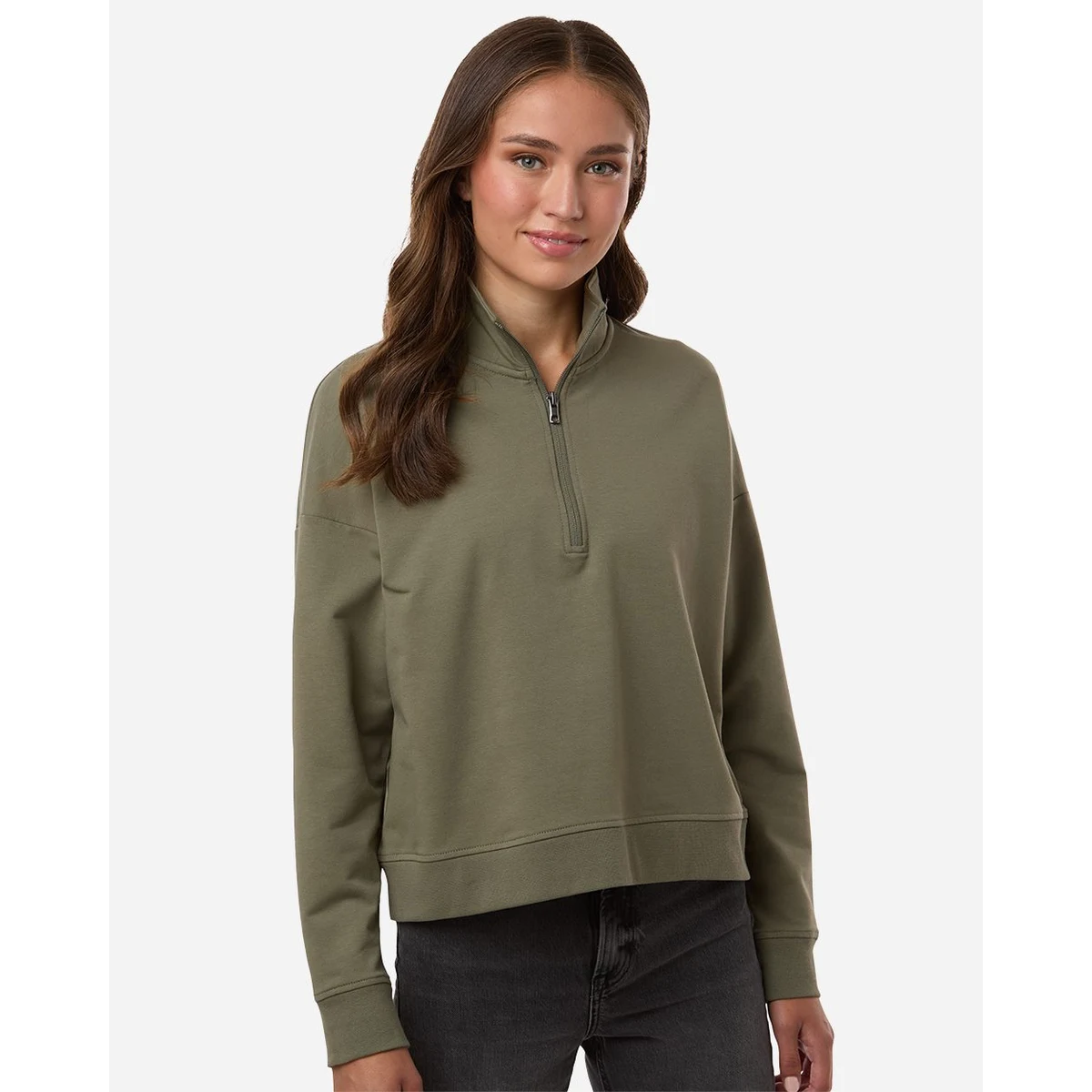Women's Perform Quarter-Zip Pullover - EXP15WPQ 1