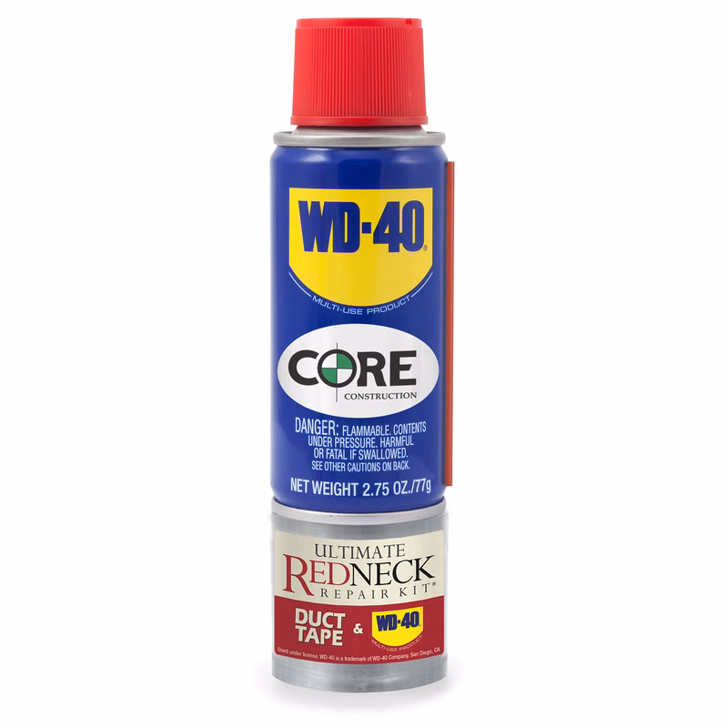Ultimate Redneck Repair Kit, WD-40 2.75 oz Handy Can and 6 yards of Duct Tape
