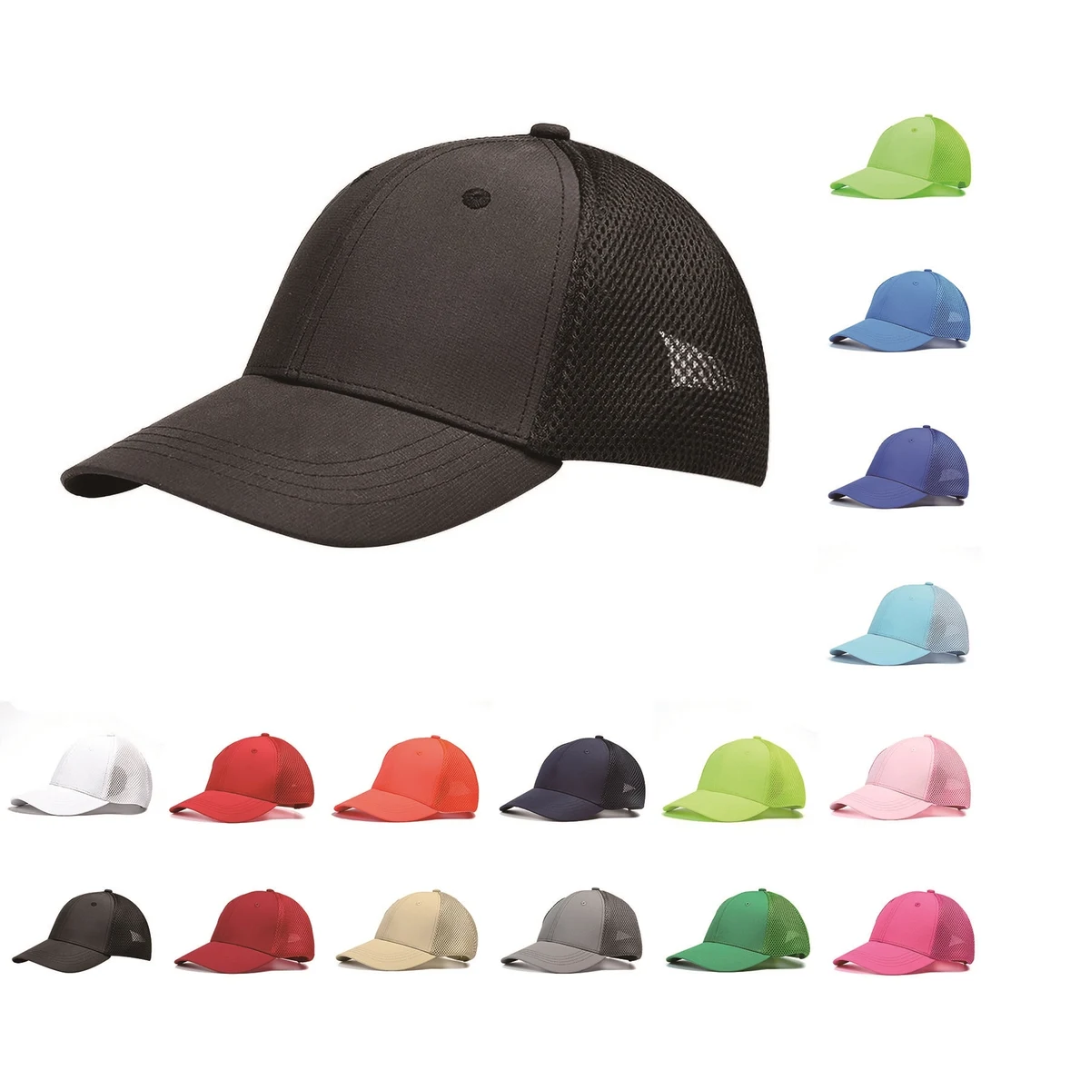 Soft Mesh Back Trucker Cap 1