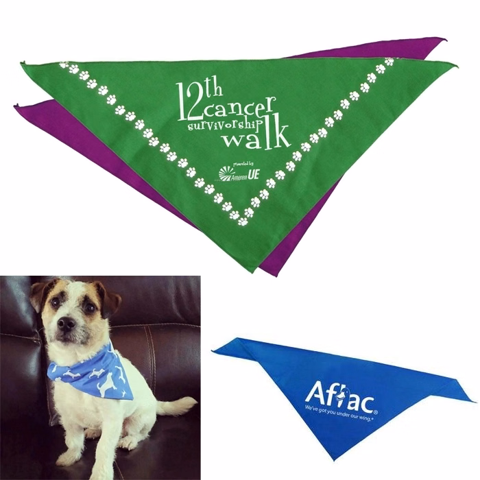 SMALL PET BANDANA - 14" x 14" x 19"