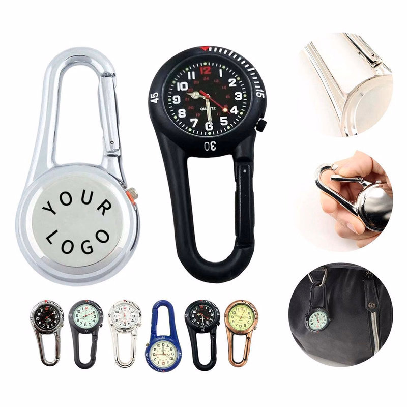 Waterproof Carabiner Watch for Hiking