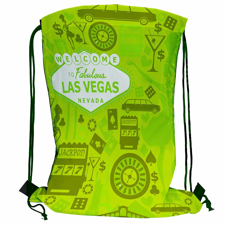 Sublimated Front Side Drawstring Pak