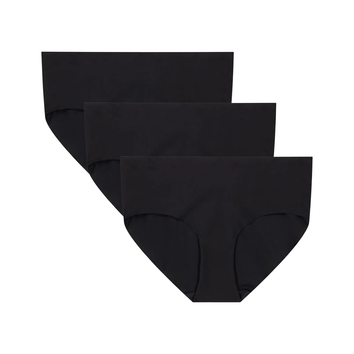 UA Essential Stretch Women's 3-Pack No Show Hipster Underwear 1