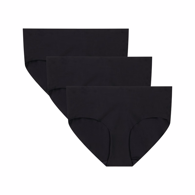 UA Essential Stretch Women's 3-Pack No Show Hipster Underwear