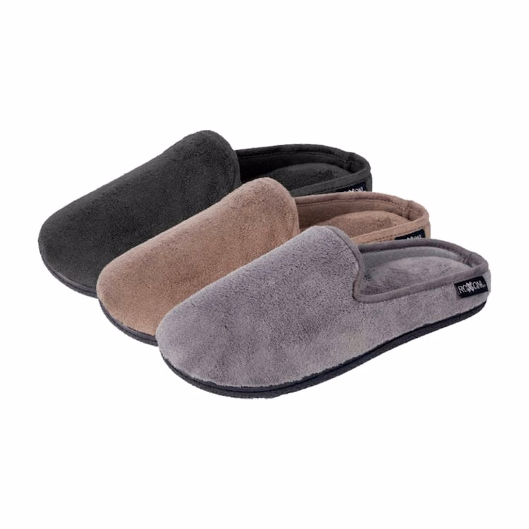 Men's Slip-On Terry Clog Comfort Indoor/Outdoor House Slippers Assorted S-2XL