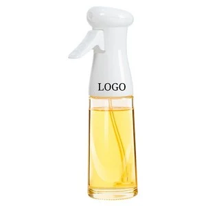 6.84oz Clear Glass Spray Bottle 1