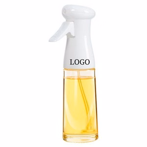 6.84oz Clear Glass Spray Bottle