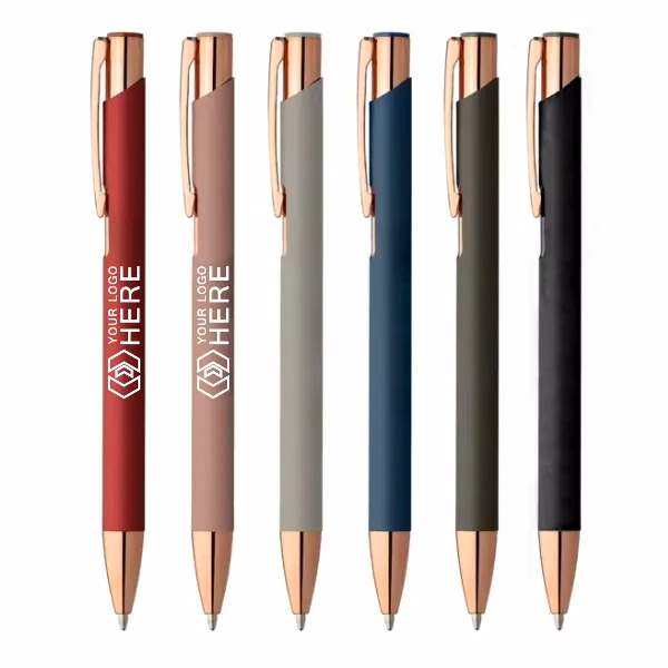 Crosby Softy Rose Gold Pen