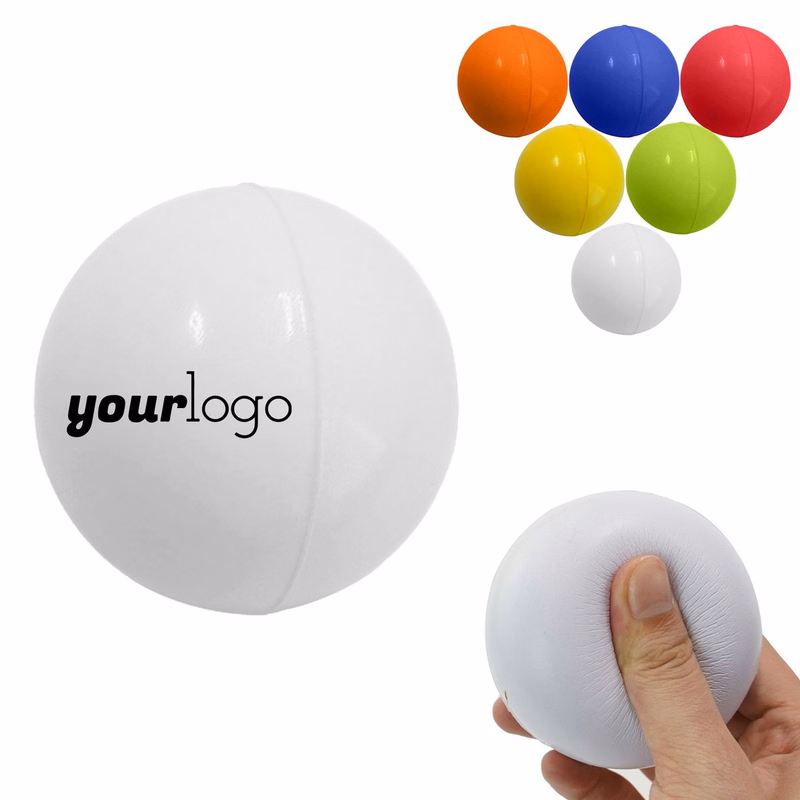 Durable 6.3cm PU Stress Relief Ball