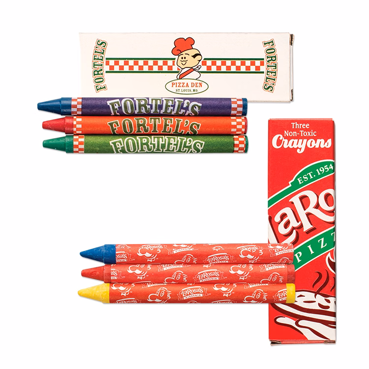 3 Pack Custom Crayons Box