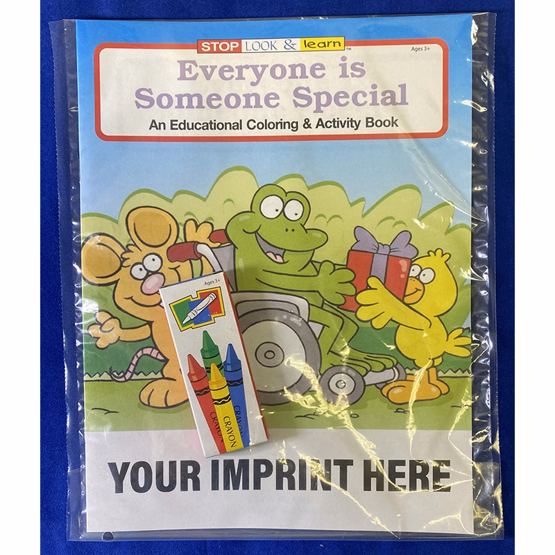 COLORING SET - Everyone is Someone Special Coloring Book Fun Pack