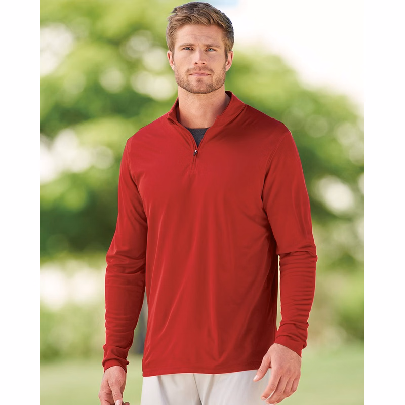 Men's Attain Color Secure® Performance Quarter-Zip Pullover - 2785
