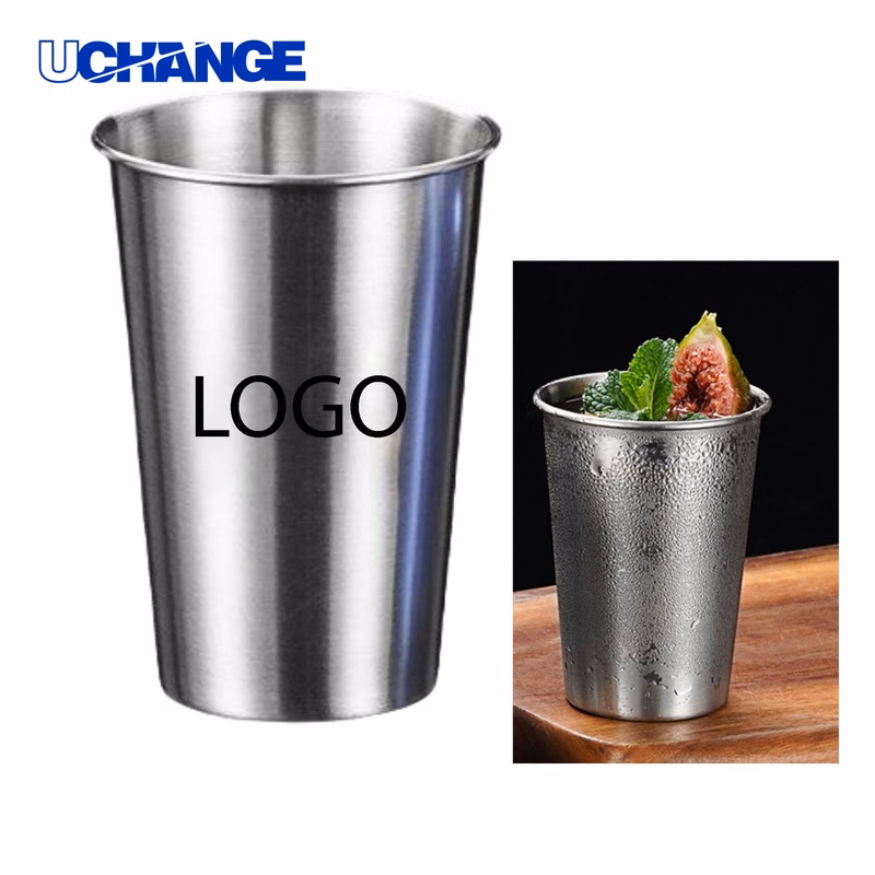 16oz Stainless Steel Beverage Cup