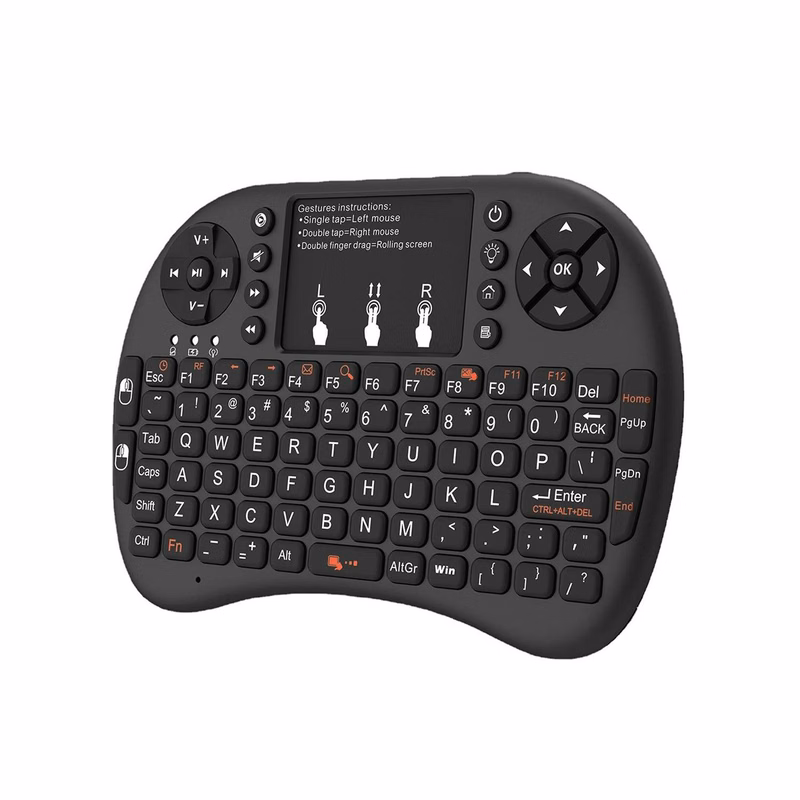Mini Wireless Keyboard with Touchpad