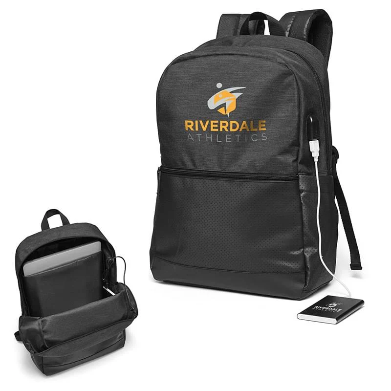 Power Loaded Tech Squad USB Backpack with Power Bank 1